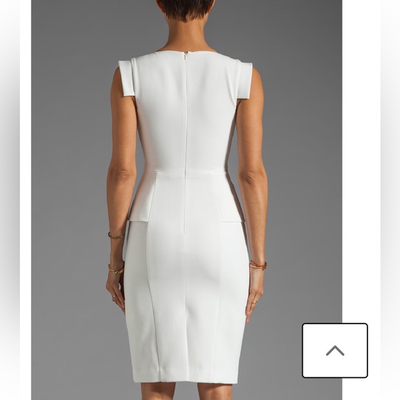 BLACK HALO KEYTON DRESS | “LILY” WHITE | SIZE 2 | Bridal Dress | REVOLVE - Picture 3 of 10